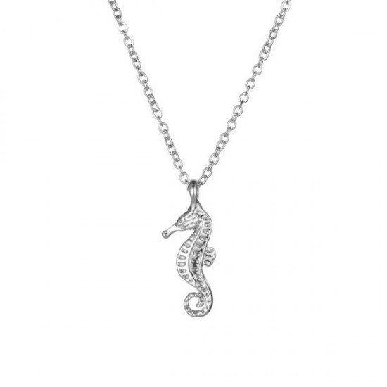 Fashion Jewelry Chain Seahorse Animal Necklace For Women Style 053 Fashion Jewelry Chain Seahorse Animal Necklace For Women Style 053